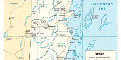 Belize riek mapu