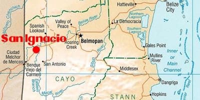 Mapu san ignacio Belize