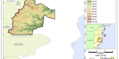 Mapa sittee rieky Belize
